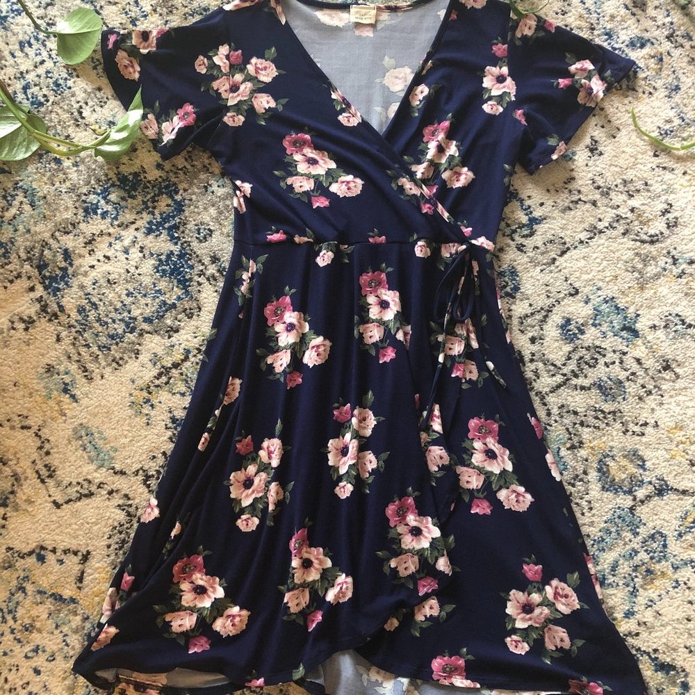 Blue Floral Dress- TJ Maxx